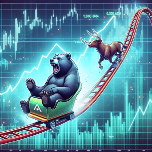 ⇗ From Bearish Drops to Bullish Hopes: A Rollercoaster Ride for Ada Coin