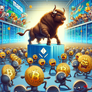 ⇗ Market Eccentricity: MANA Coin's GameFi Revival amid Meme Coin profusion and Bitcoin's Waning Bulls