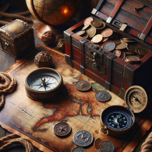 Characteristic Arcs and Swells of the Cryptocurrency Market - Unfolding the Mystery of Treasure Coin